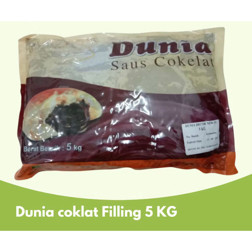 

Selai Coklat / Filling Dunia 5kg