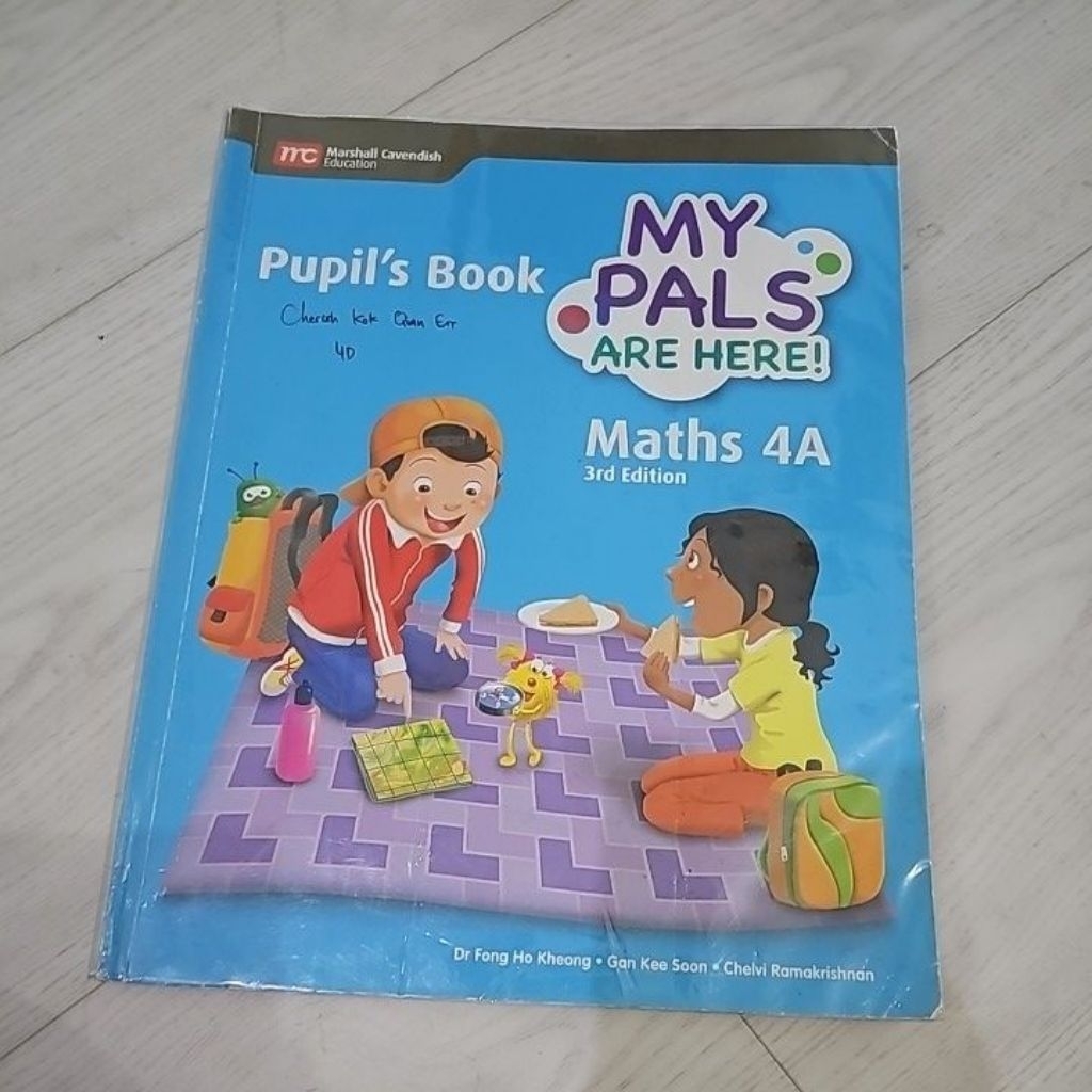 My Pals Math 4A Pupil's Book P4 Kinderfield Marshall