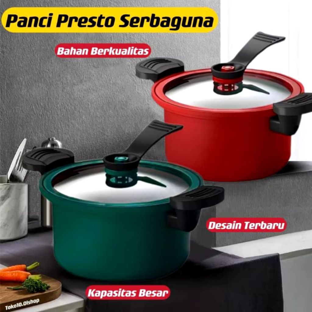 Panci Presto 2,5 Liter High Quality / Panci Pressuer Cooker Daging / Panci Pelunak Daging Viral