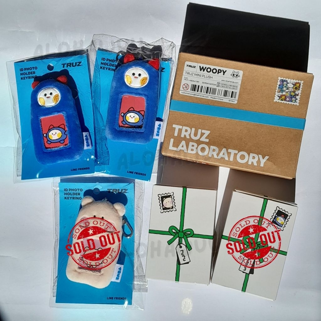 alohawuu READY TRUZ treasure mini minini line friends [BACADESKRIPSI]