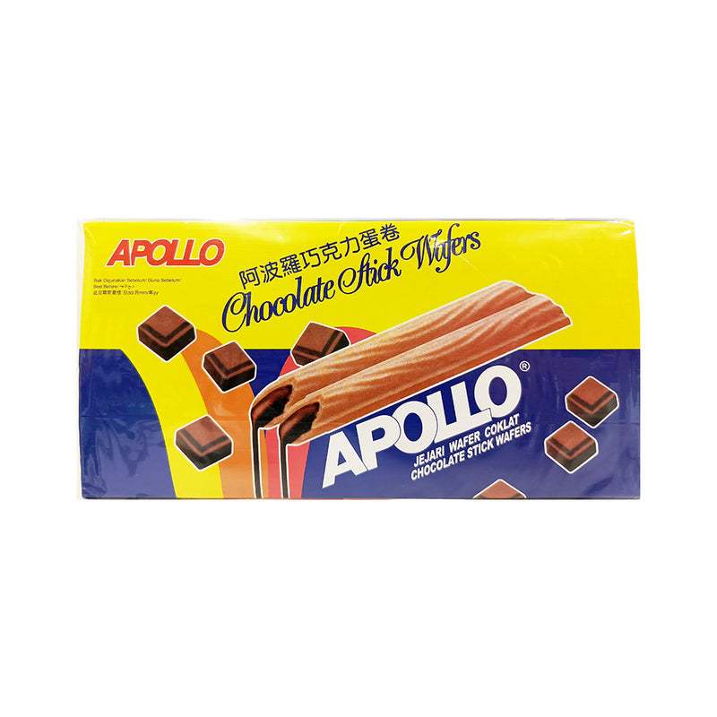

APOLLO STICK WAFER CHOCOLATE 12S PCK 132 GR 9555401204966