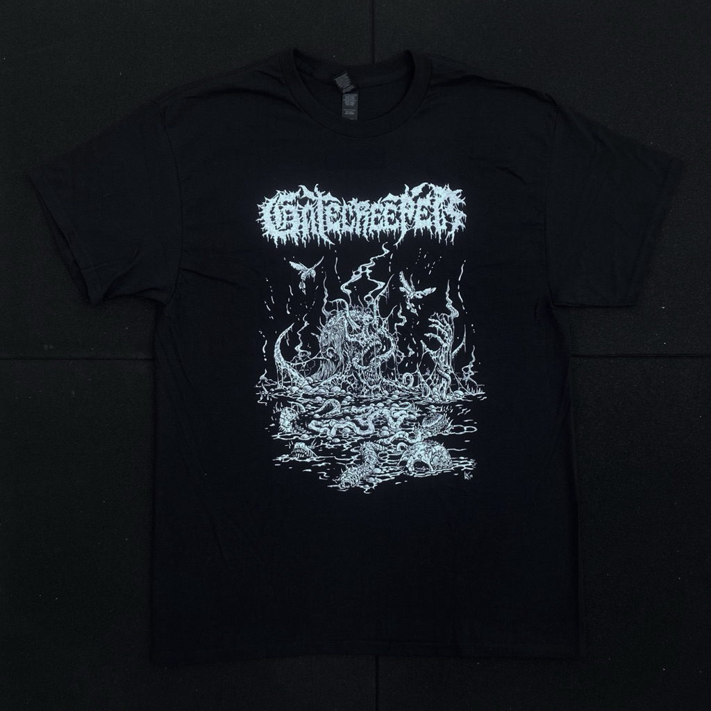 Tshirt Band Pria Wanita Gatecreeper - Deserted Original Official