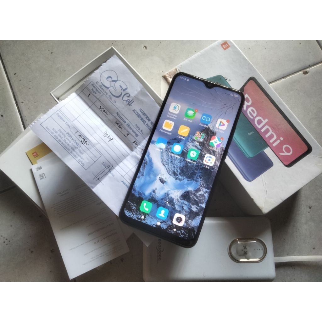 hp Xiaomi Redmi 9 ram 4/64 second (minus lcd)