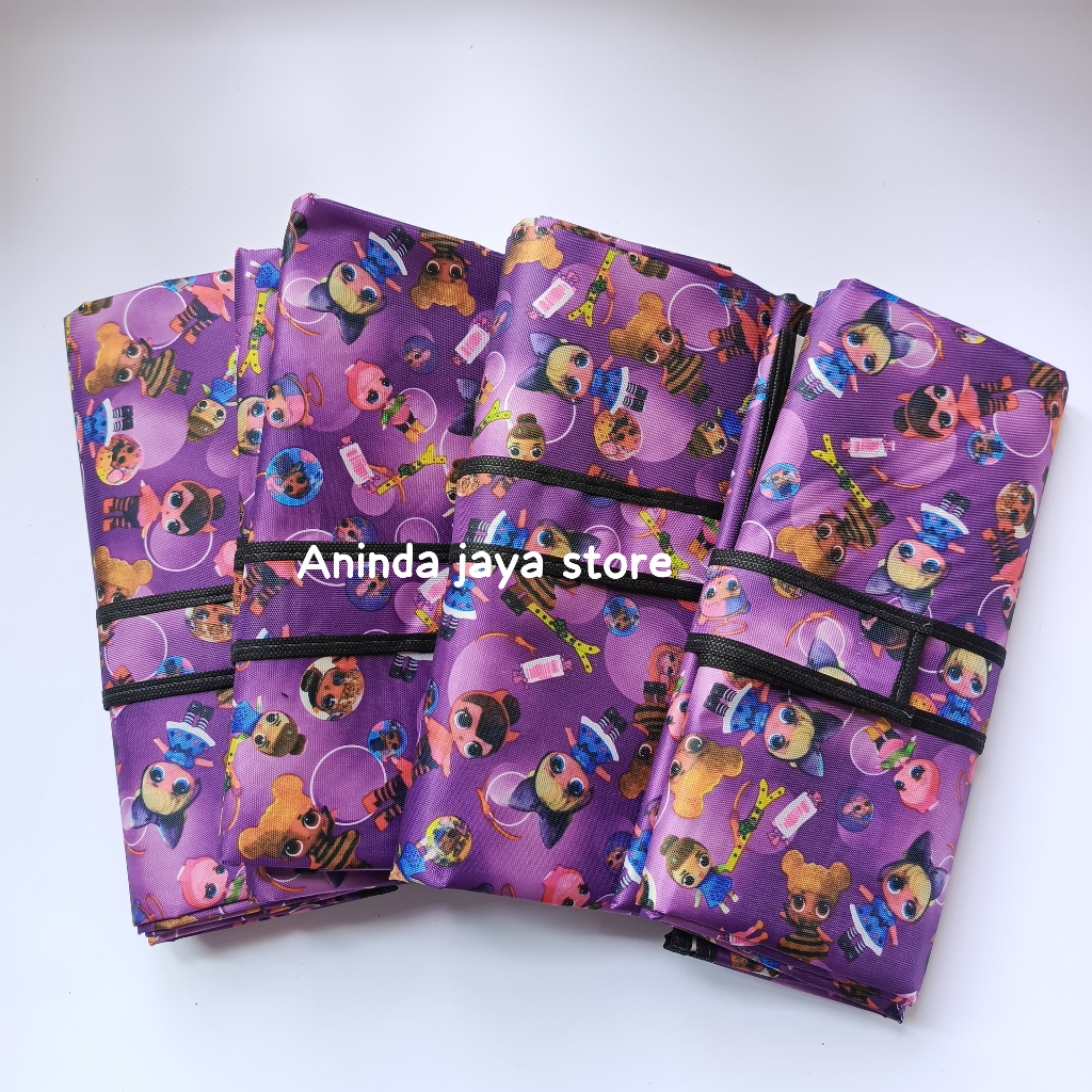 CANV TIKAR LIPAT Ukuran 100X150Cm Jumbo Microsatin Tebal / TIKAR Anti Air / KARPET