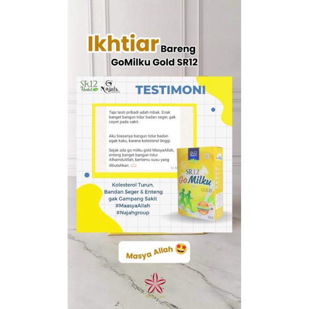 

GOMILKU GOLD KEMASAN SACHET