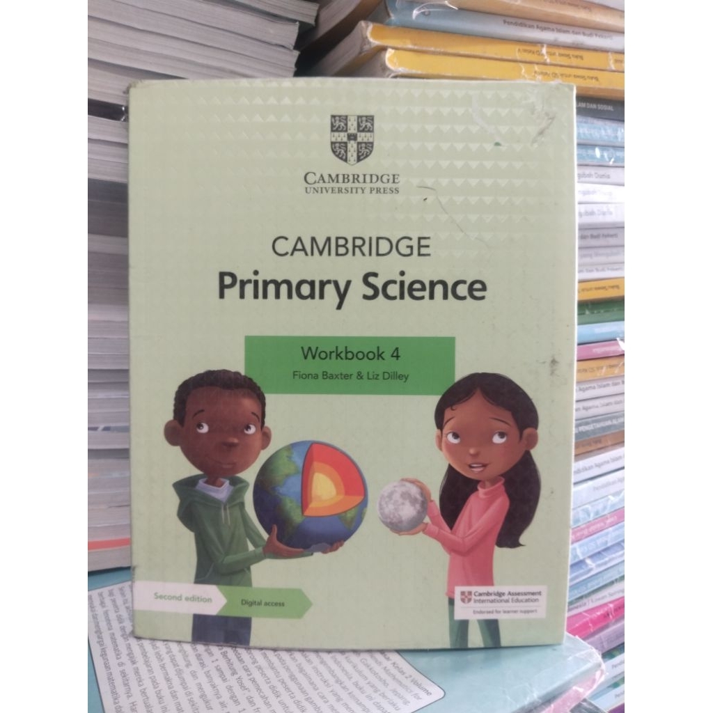 buku cambridge primary science workbook 4