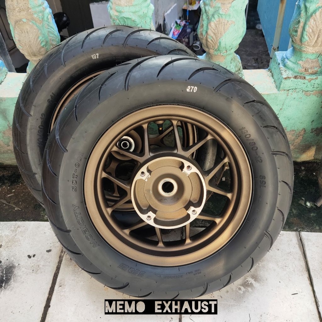 VELG STANDAR HONDA STYLO 160 ABS & CBS+ BAN ORIGINAL