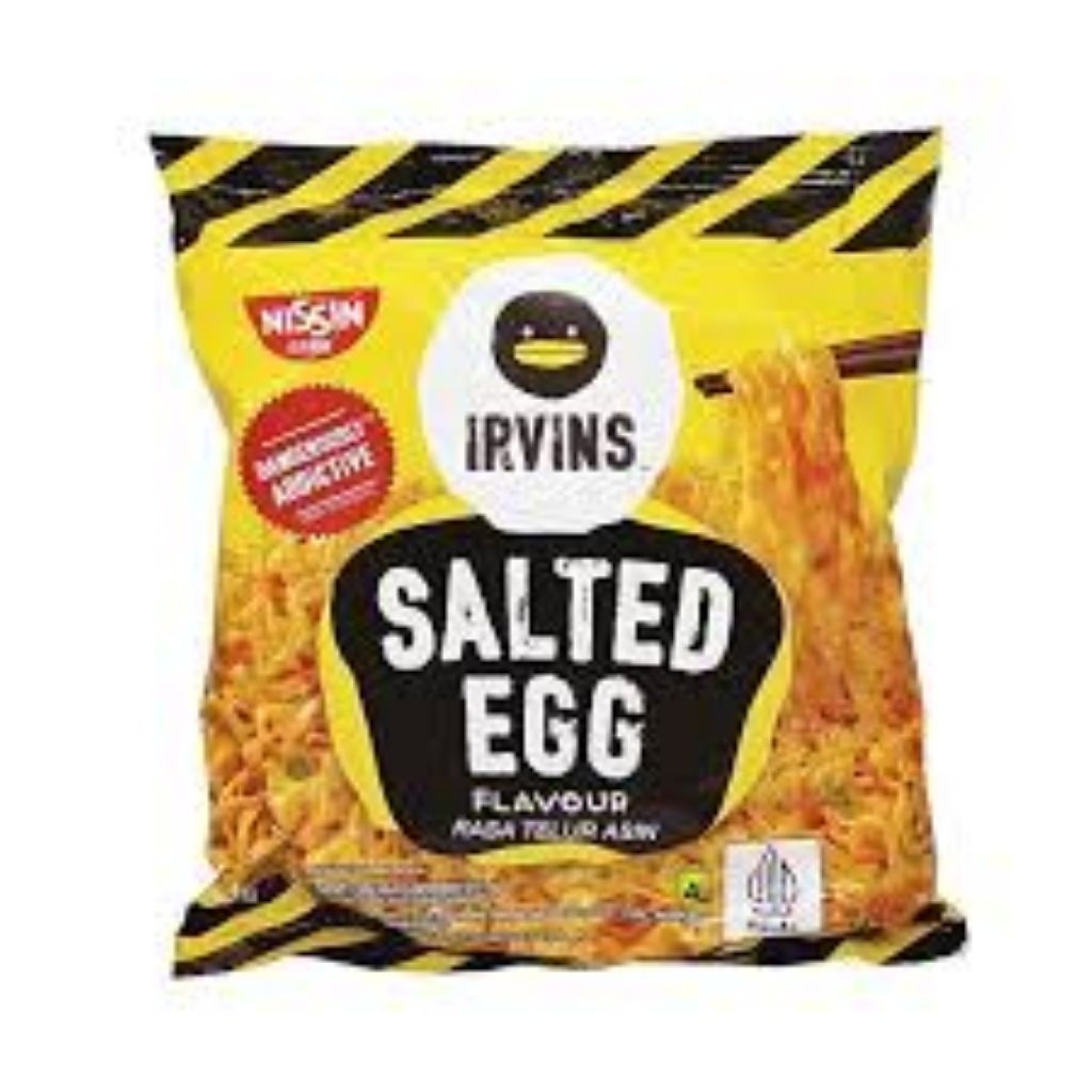 

IRVINS SALTED EGG NOODLES ORIGINAL SPICY 117GR