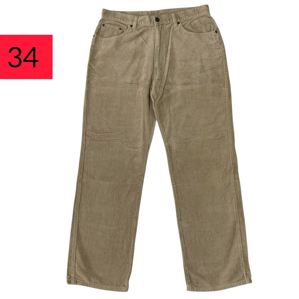 Celana panjang corduroy GL HEART ( size 34 )