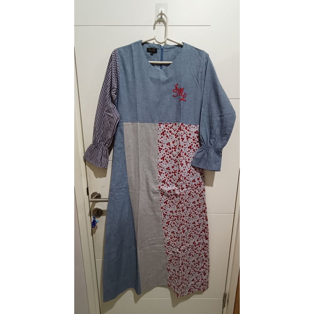 Preloved Gamis/Dress ESEMEL Denim Size S