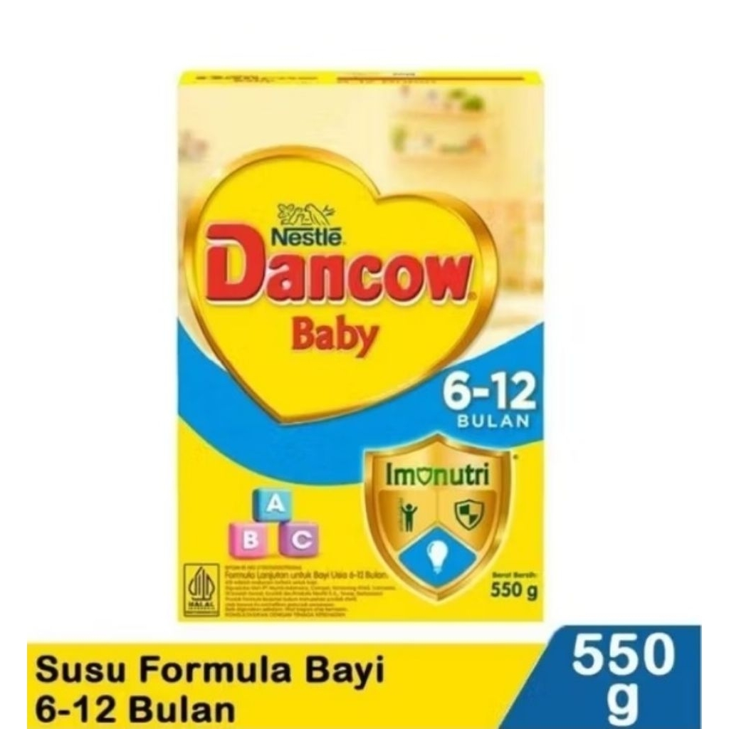 

Dancow baby 6-12 bulan 550g