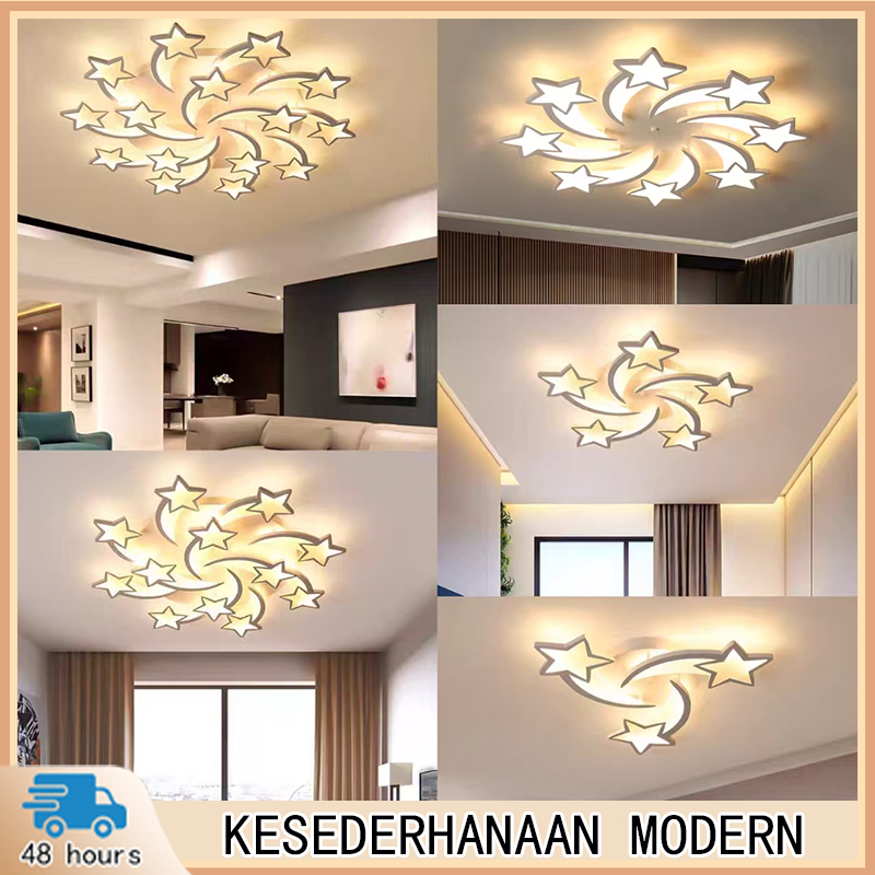 Lampu Plafon Modern Minimalis  Lampu Plafon kamar  Bintang Lampu