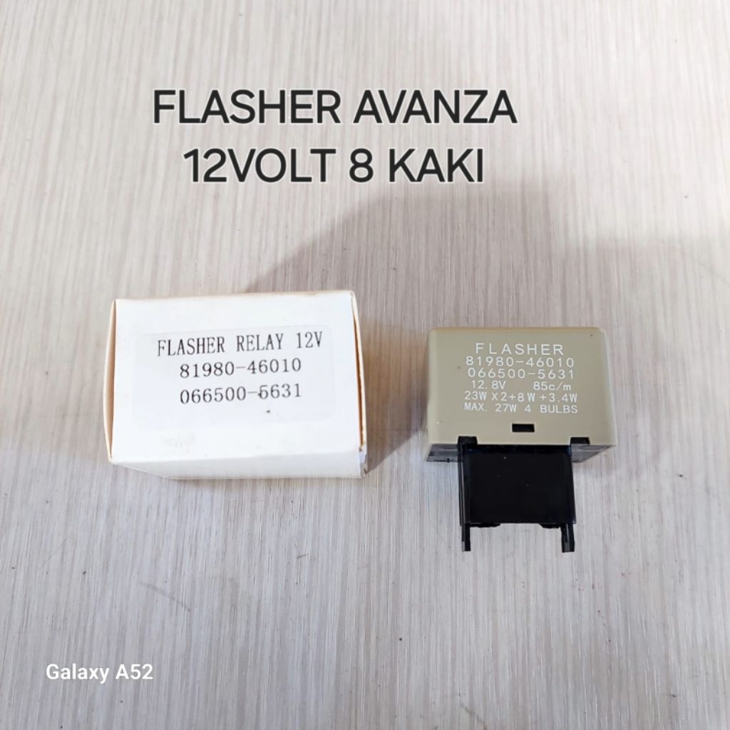 Flasher Avanza 12Volt 8Kaki