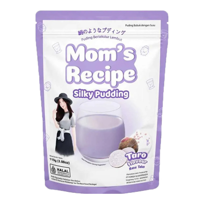 

Mom's Recipe Silky Pudding Instan Taro 110 g
