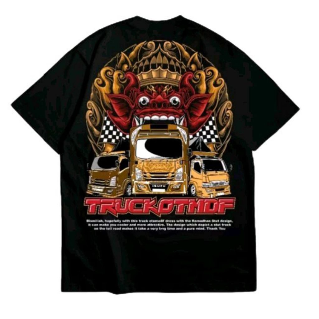 KAOS TRUK KEREN DESAIN UNIK KUALITAS PREMIUM