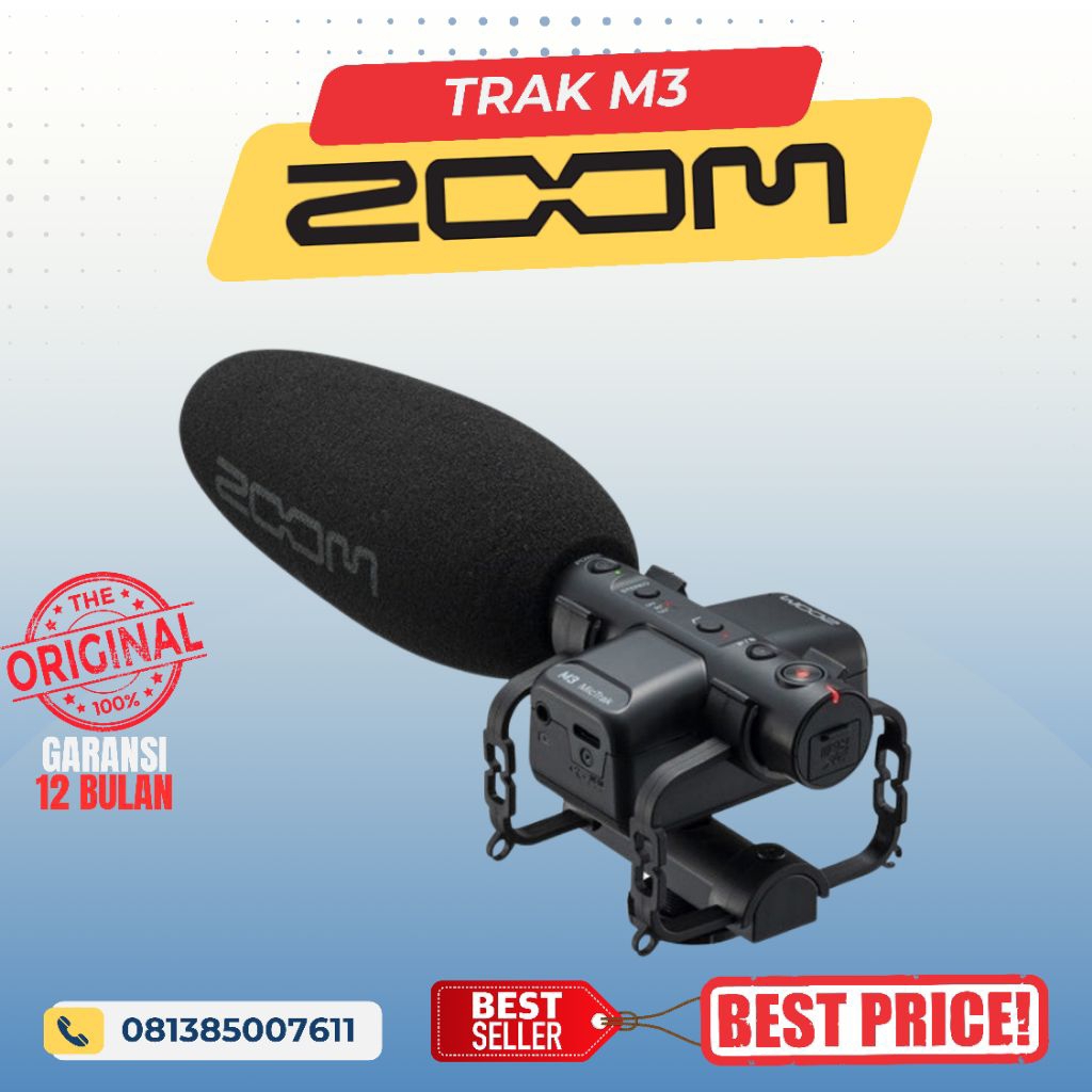 Zoom Mic Trak M3 Handy Recorder