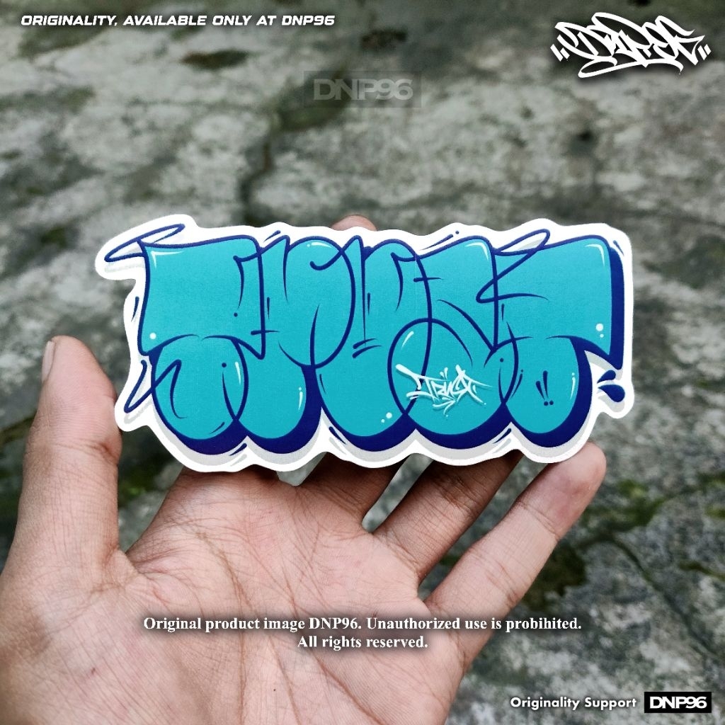 

Stiker Grafiti Sticker Graffiti TRUST / Sticker Helm / Sticker Aesthetic / Sticker Tahan Air