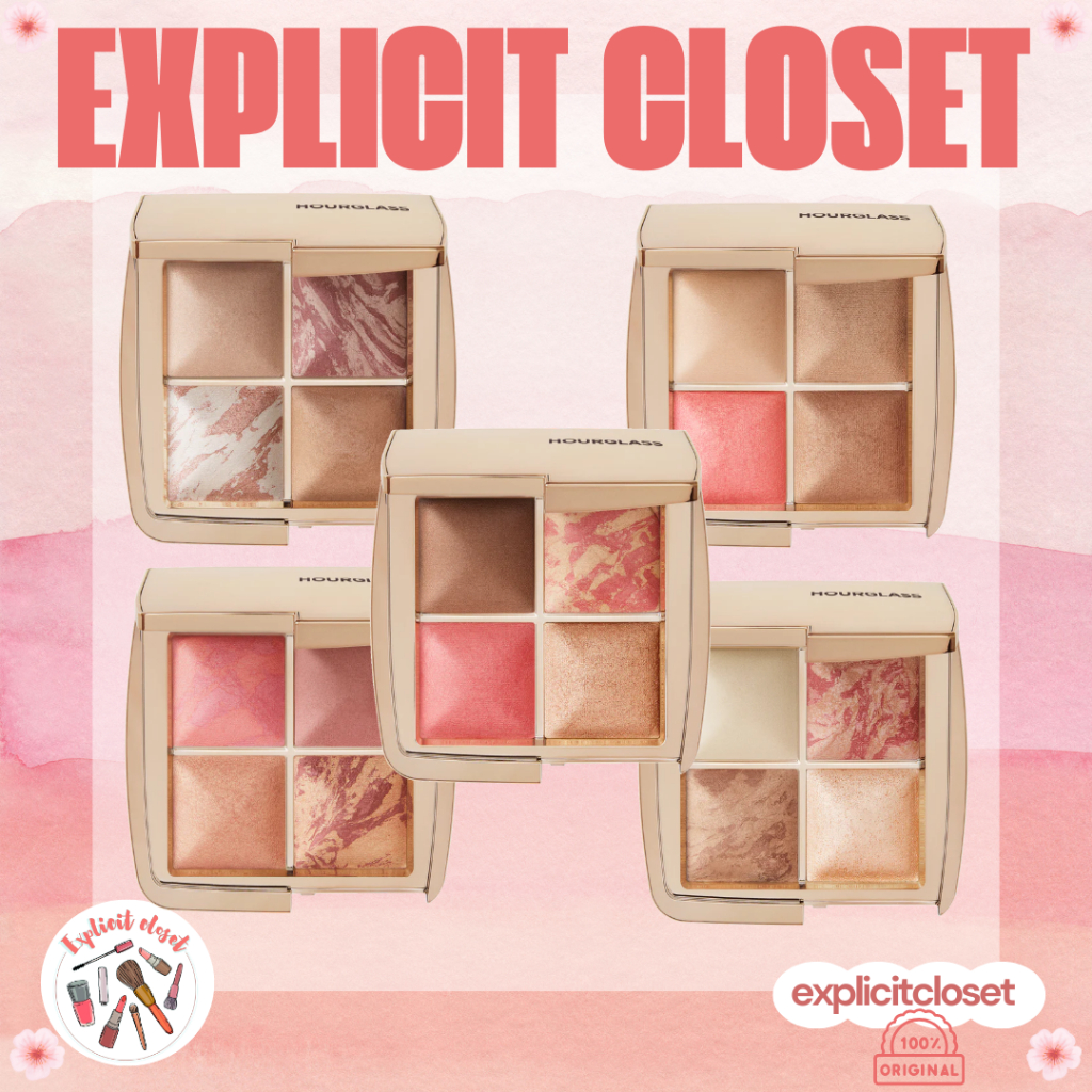 .explicitcloset.HOURGLASS Ambient Lighting Edit Quad Face Palette