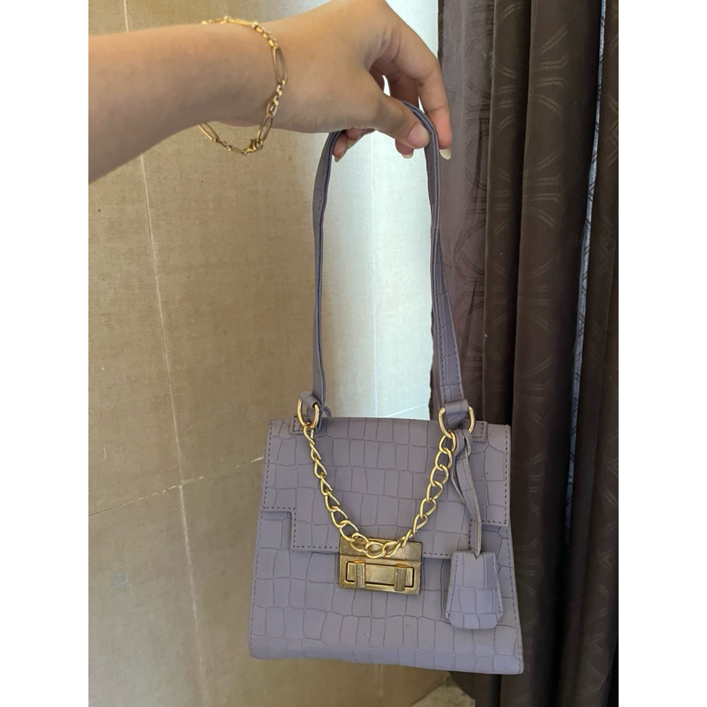 preloved mini bag (lylac)