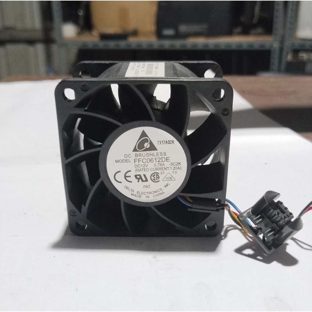 kipas 6x6 12V DC 0.78A high speed quality