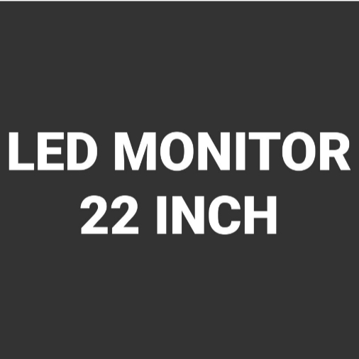 LED Layar Monitor 22 inch