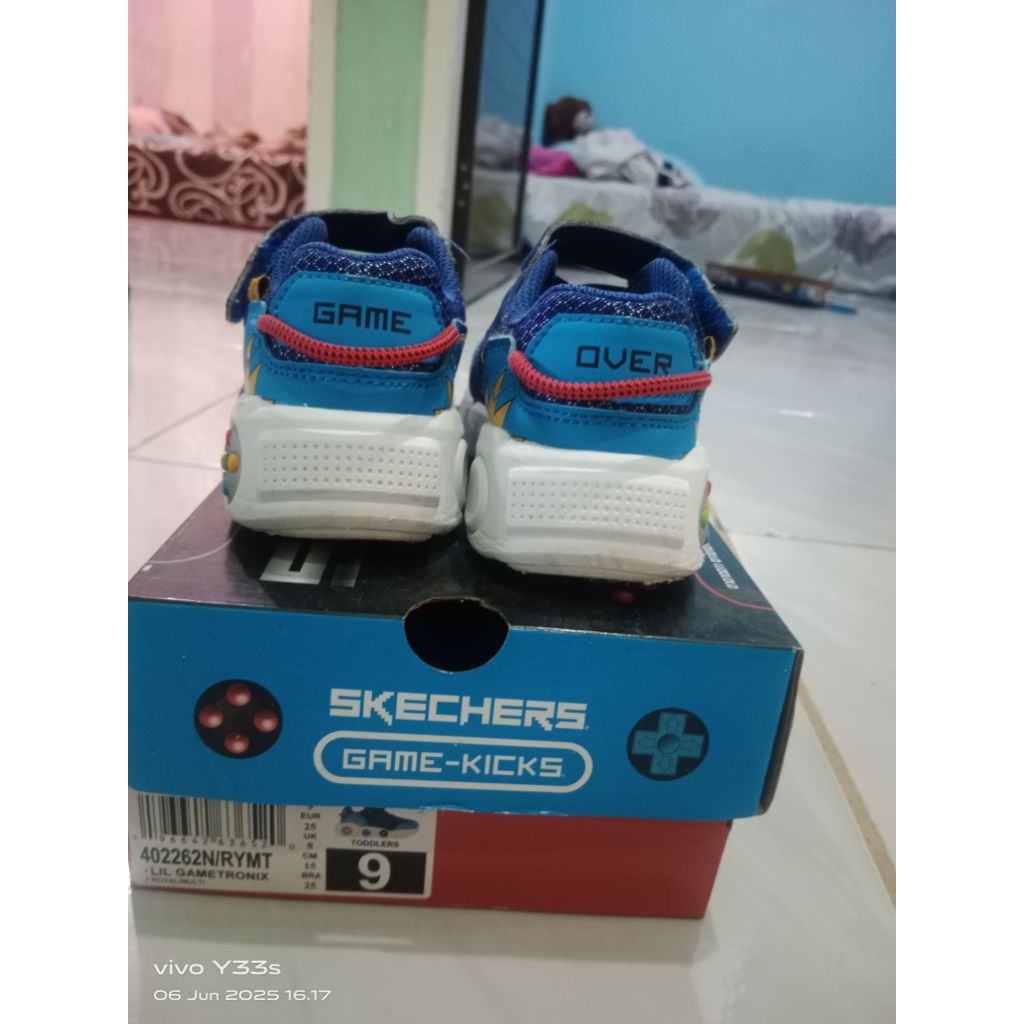 sepatu skechers anak laki-laki