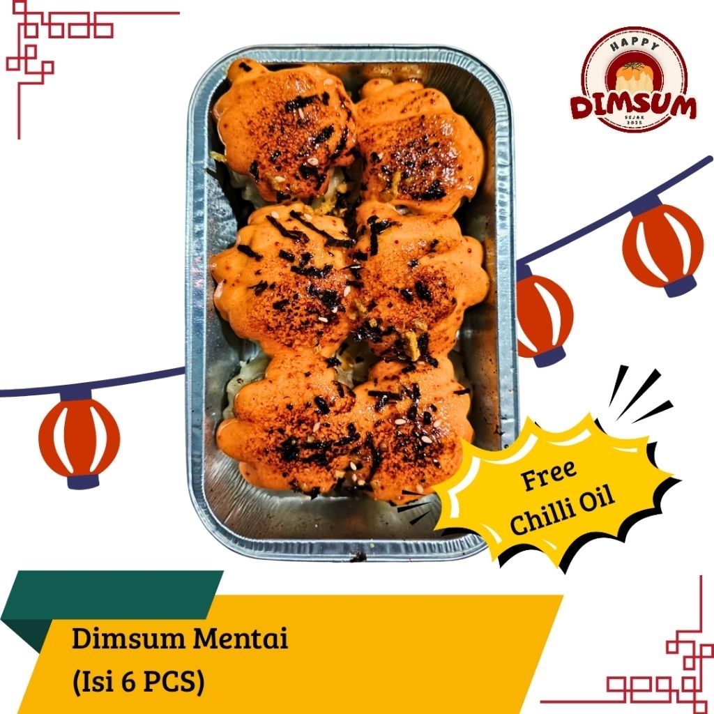 

Dimsum Mentai Personal (6Pcs)