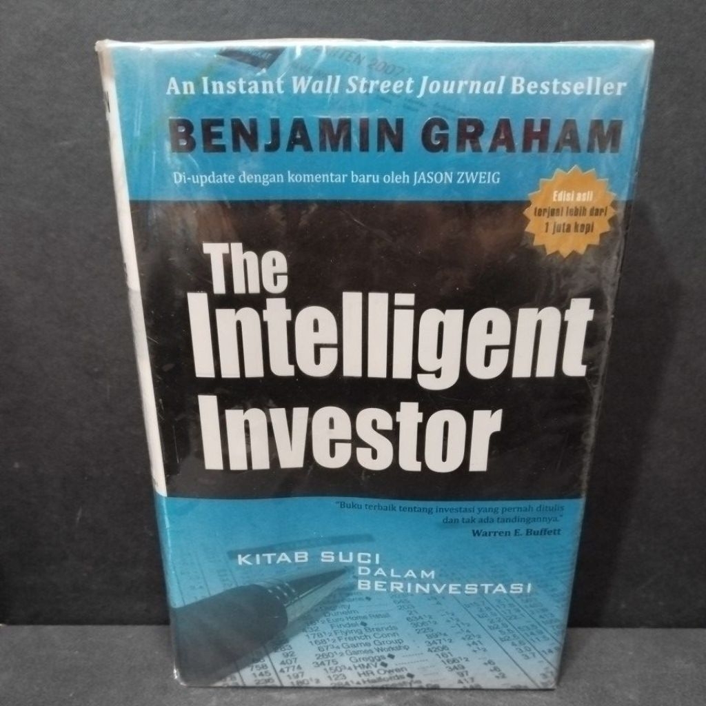 Buku original THE INTELLIGENT INVESTOR by Berjamin Graham