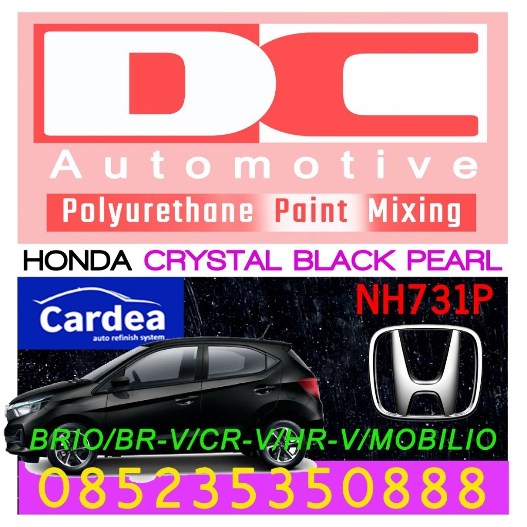 Cat PU Cardea Honda Crystal Black Pearl NH731P