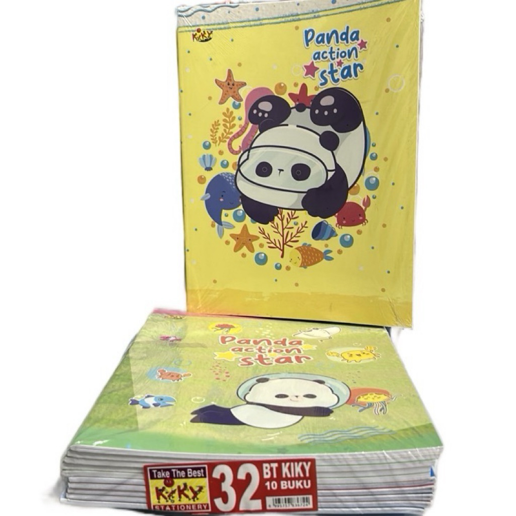 

(PAK:isi10) Buku Tulis KIKY 32 Lembar Kwarto BT 32