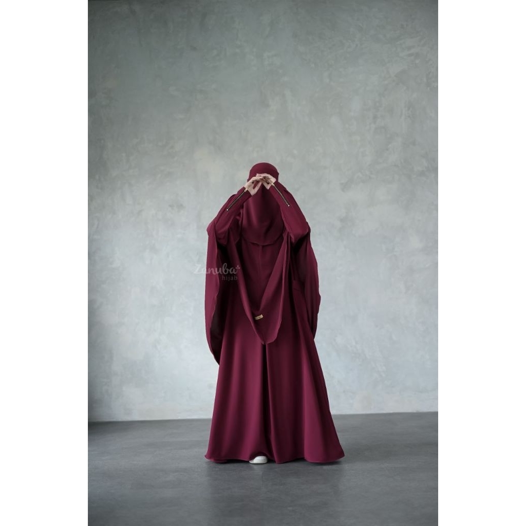 gamis set zanuba zippa set