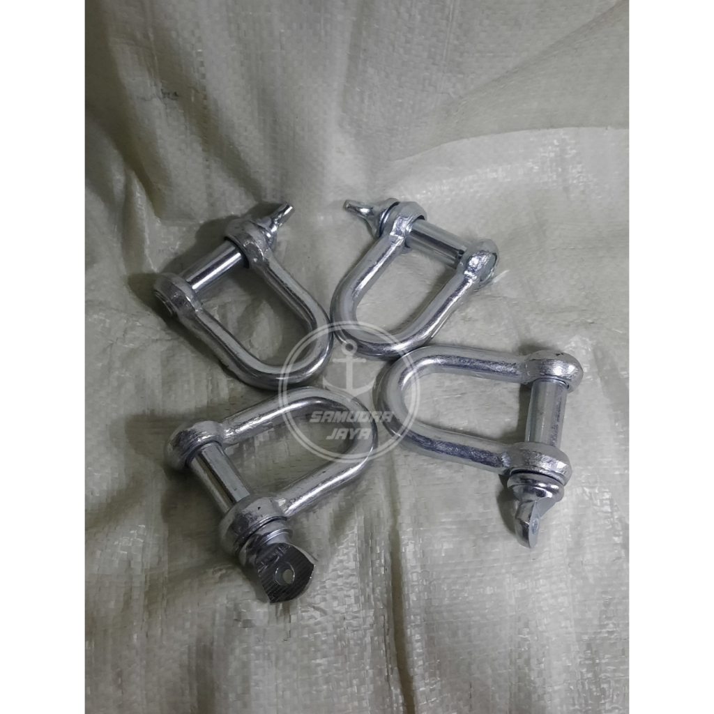 Segel D Galvanized 12MM / Shackle D Galvanized 12MM