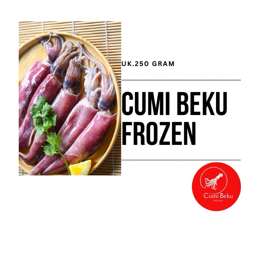 

cumi Beku Frozen 1/4Kg (250 Gram)