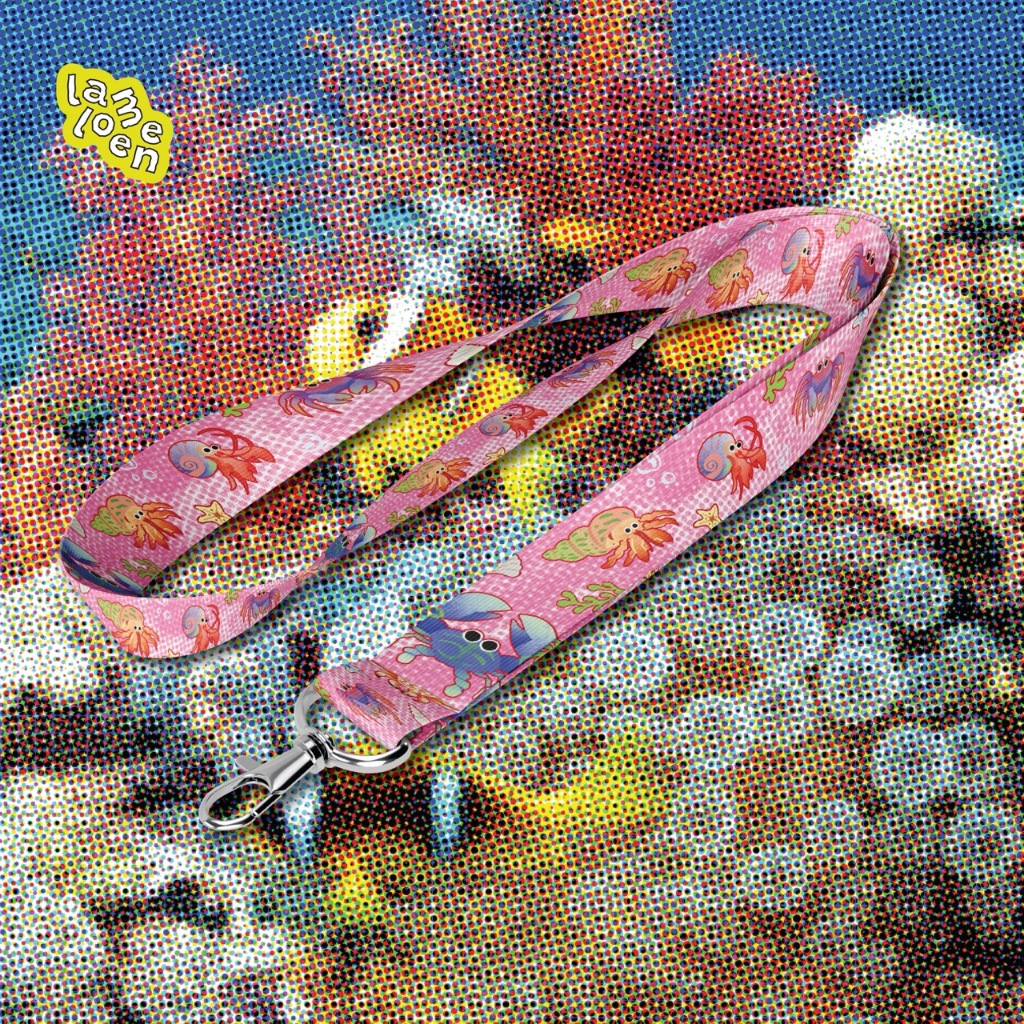 

Lameloen's Fish Tank Friends - Crustacean Fams Lanyard