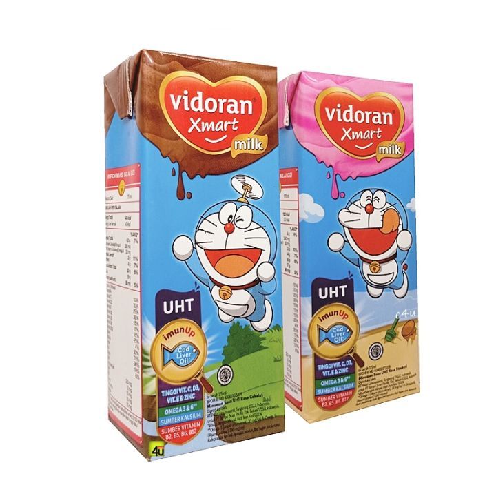 

Vidoran Xmart 175ML Coklat Strawberry / Susu UHT