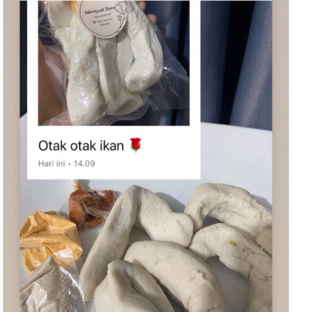 

Frozeen Food OTAK OTAK IKAN Dawiyyah Store kemasan bervacum