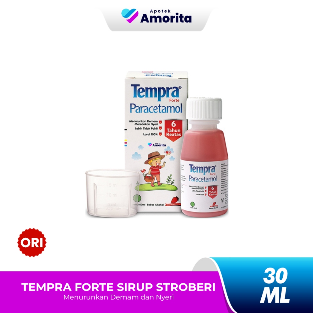 Tempra Forte Paracetamol Anak Rasa Strawberry 30ml