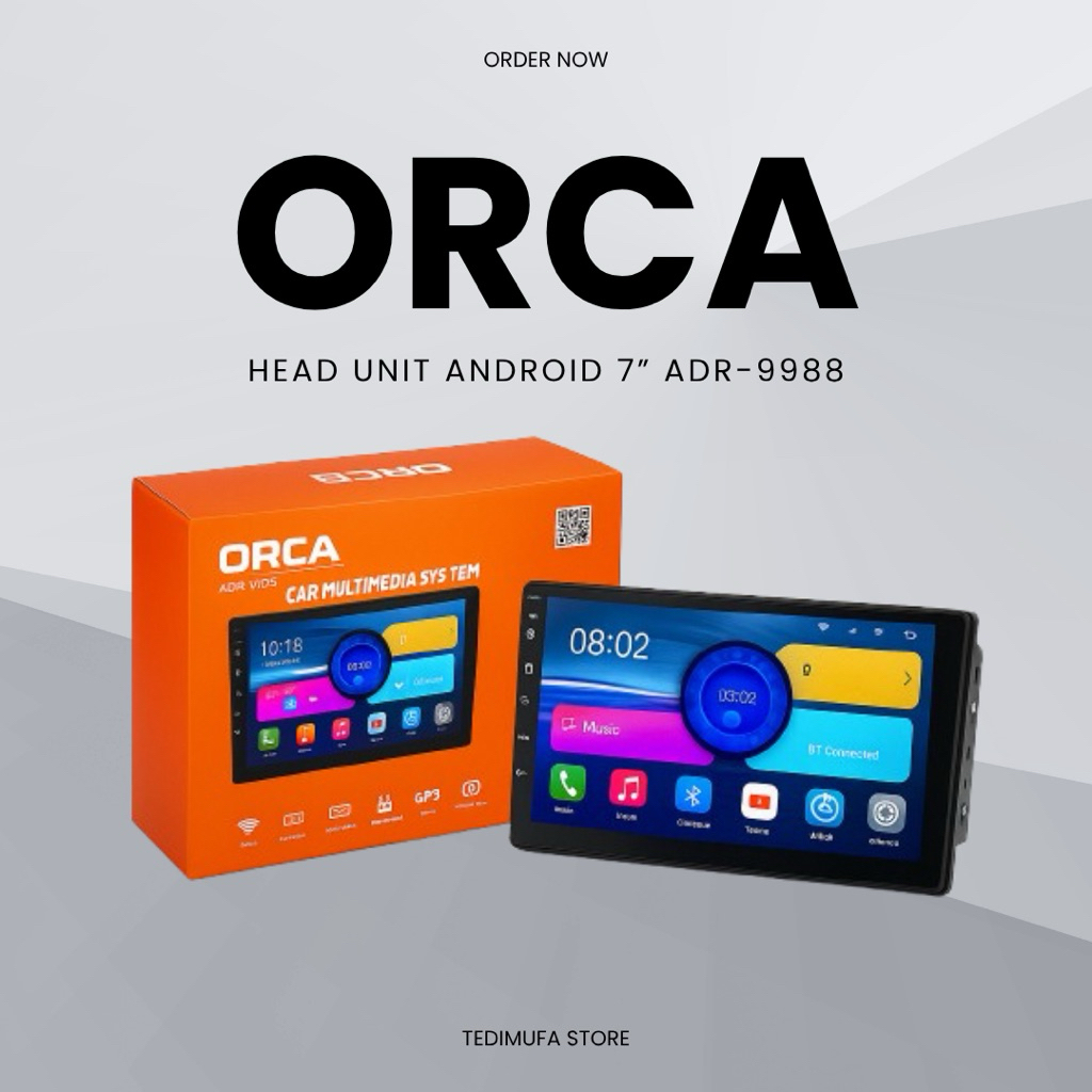 Orca Eco Lite Series - Head Unit Audio 7” (ADR-9988)