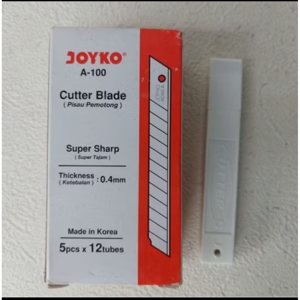 

ISI CUTTER A-100 JOYKO ( harga 12 tube )