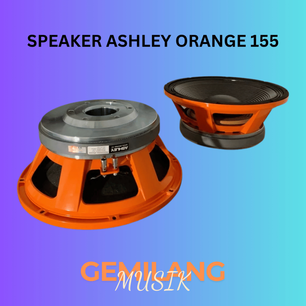 SPEAKER ASHLEY ORANGE 155 ORANGE155 ORIGINAL