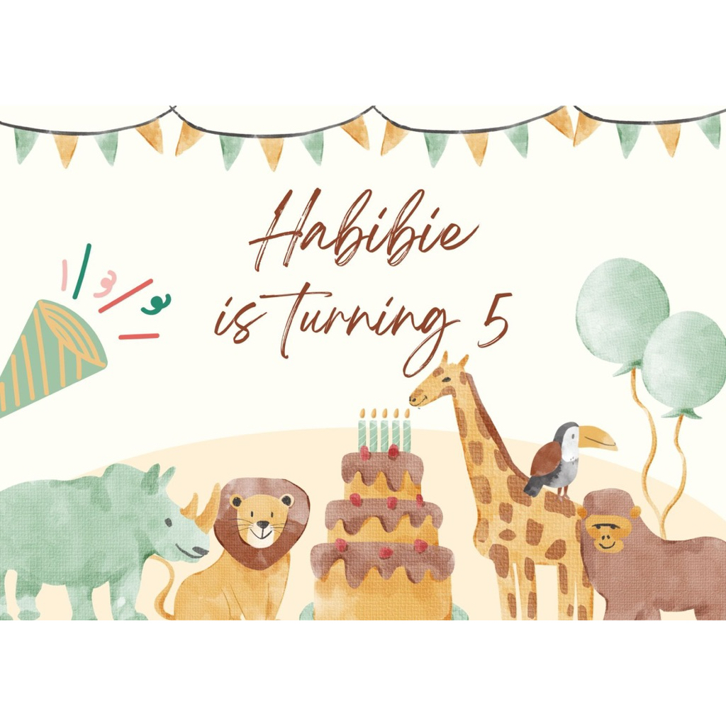 

Stiker Ulang Tahun Anak Uk 15cm x 10cm