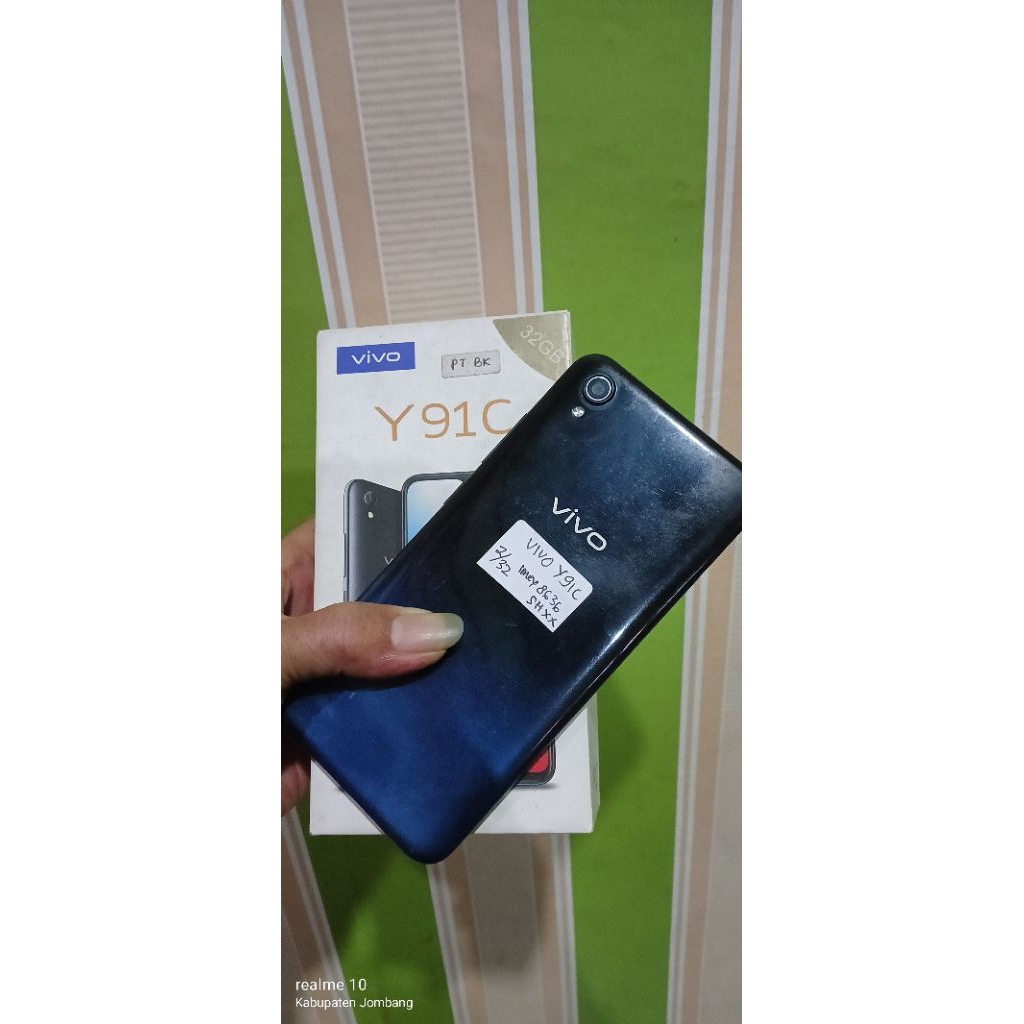 Vivo y91c ram 2/32 seken fullset