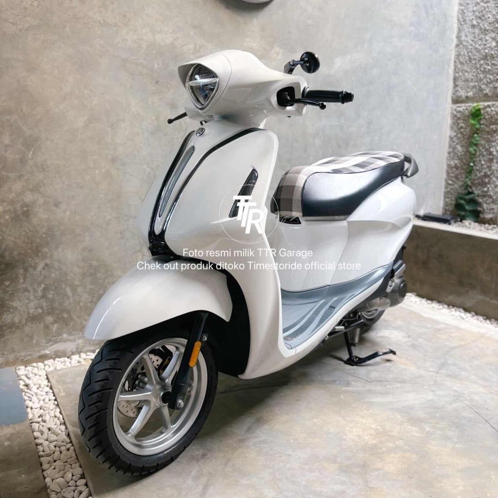 Mata kucing shockbraker | lampu reflektor shock depan | mata kucing yamaha grand filano