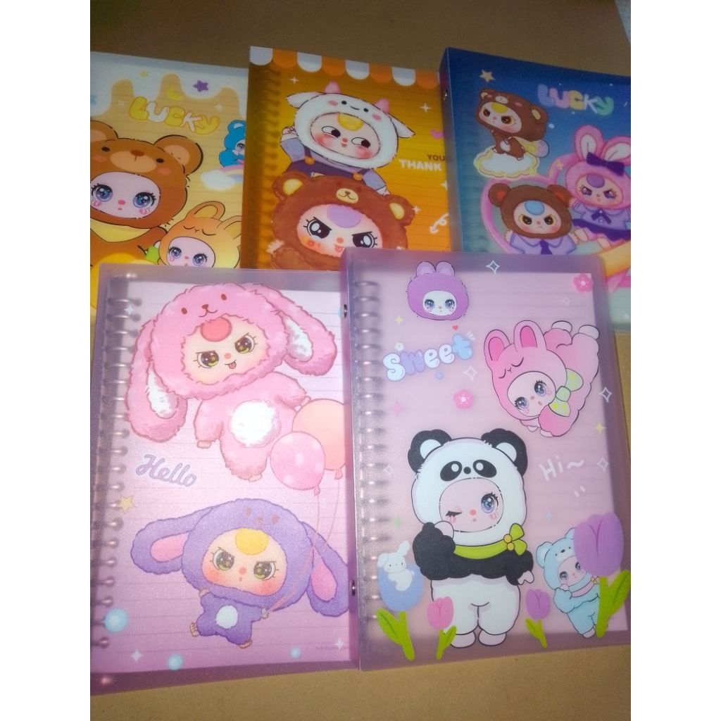 

NOTEBOOK AGENDA BINDER A5 HARDCORE KARAKTER RANDOM