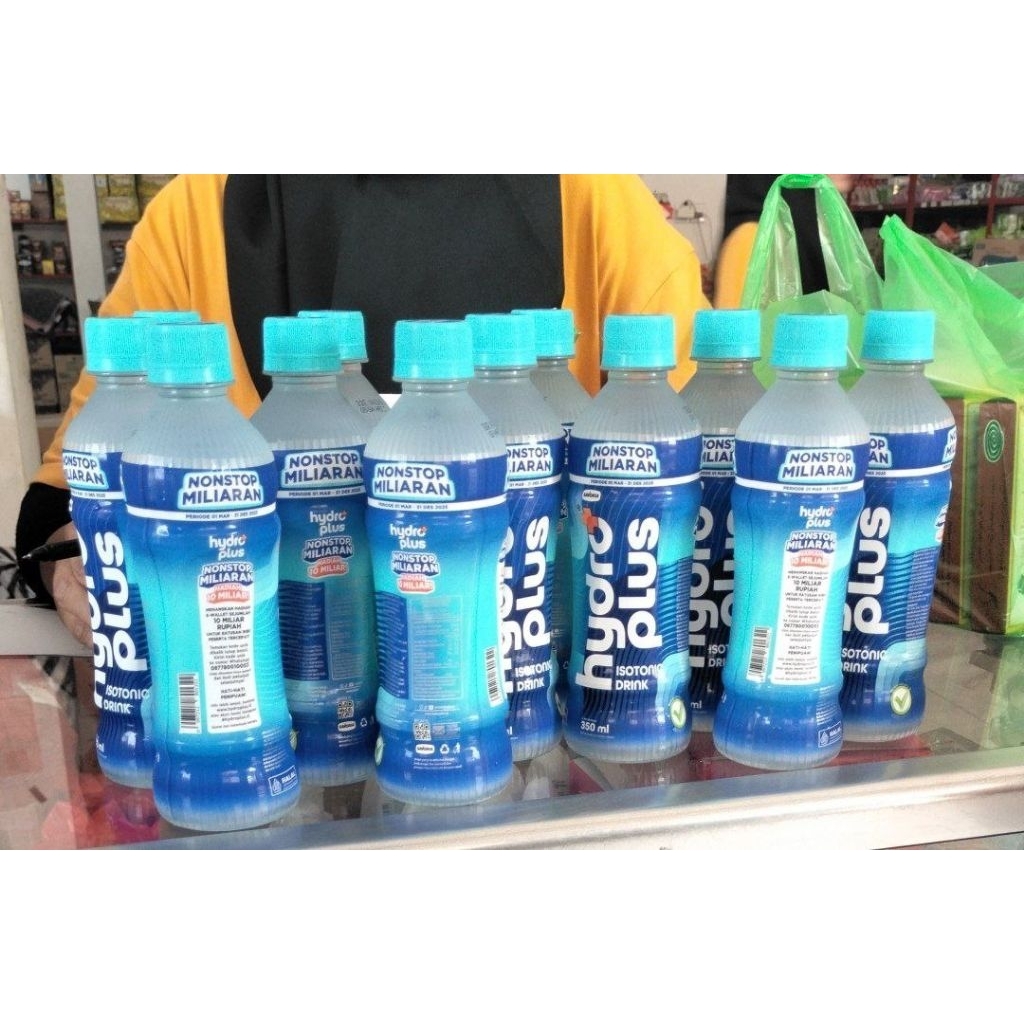 

Hydro Plus MILIARAN 350ml isi 12 pcs