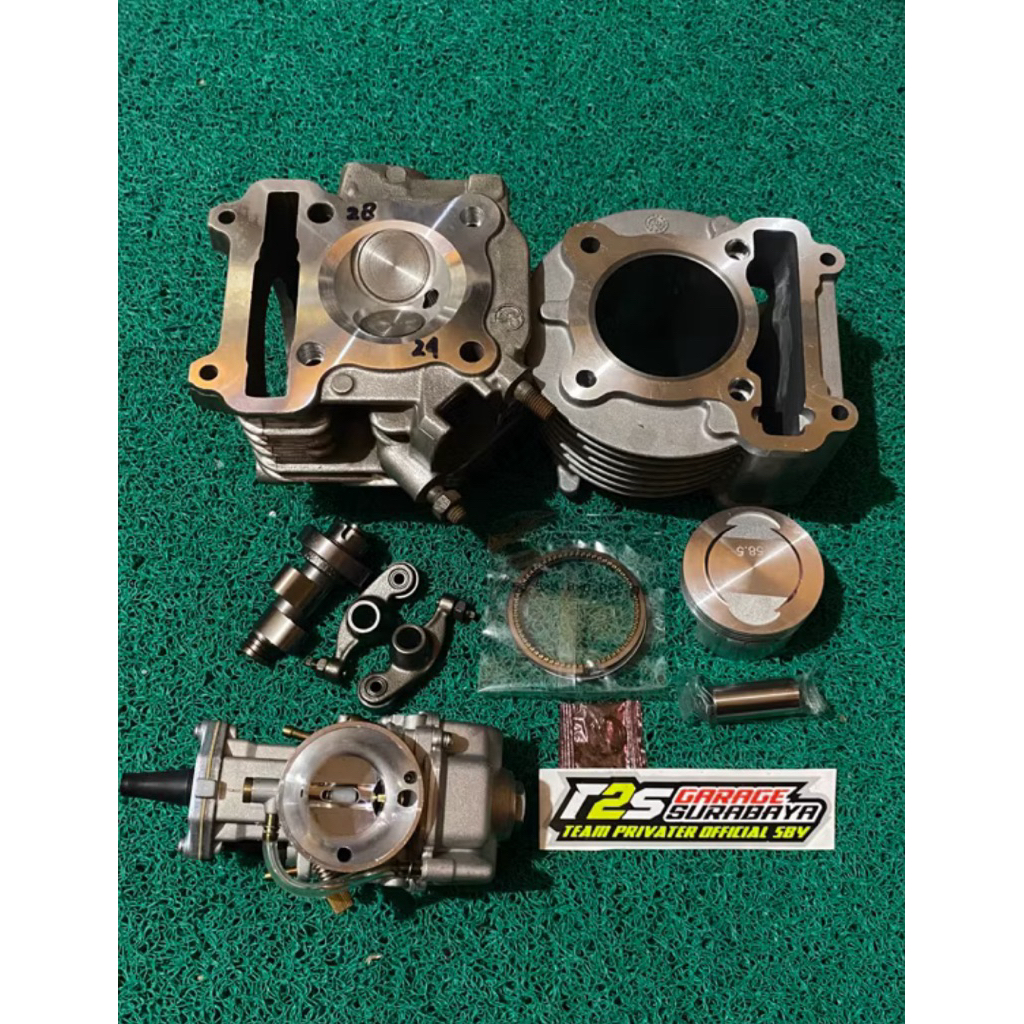 Paket Bore UP Mio 150CC PNP Set Karbu