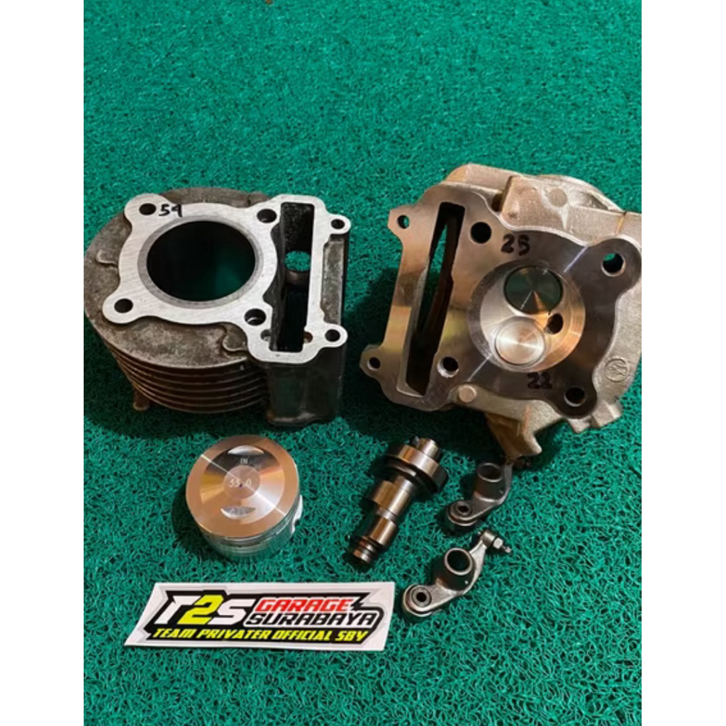 Paket Bore UP Mio 5tl 130cc Siap PNP