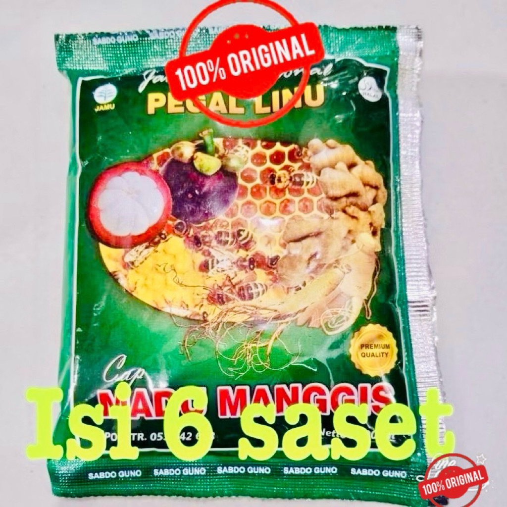 

Sari manggis dan rasa madu isi 6 saset