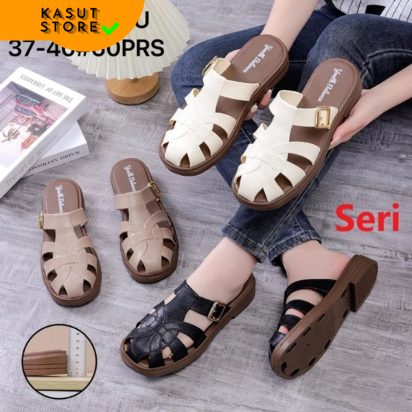 Sandal Youth Balance Jelly Wanita Terbaru Sandal Karet Tali Cewek