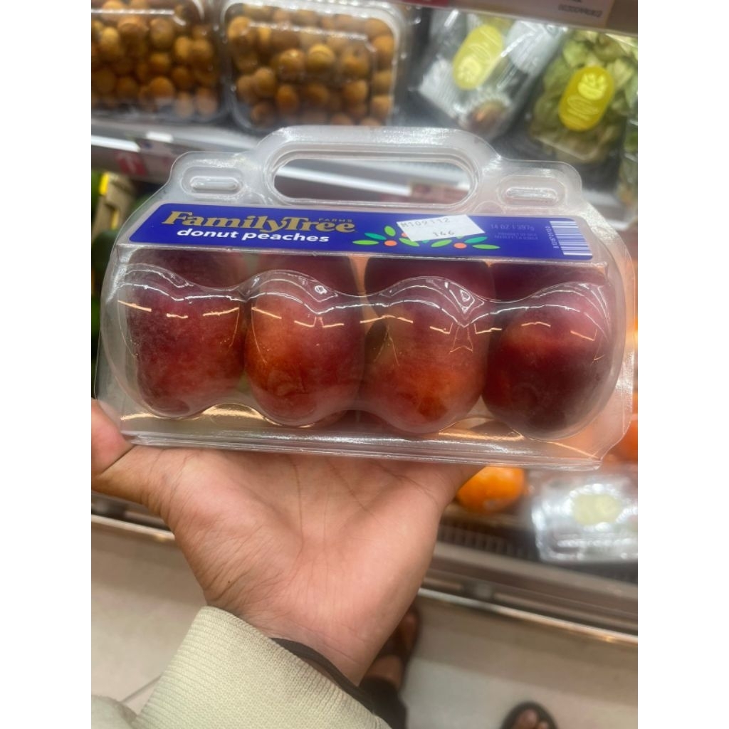 

Buah Peach Donut Isi 4 Pcs Manis / Pack